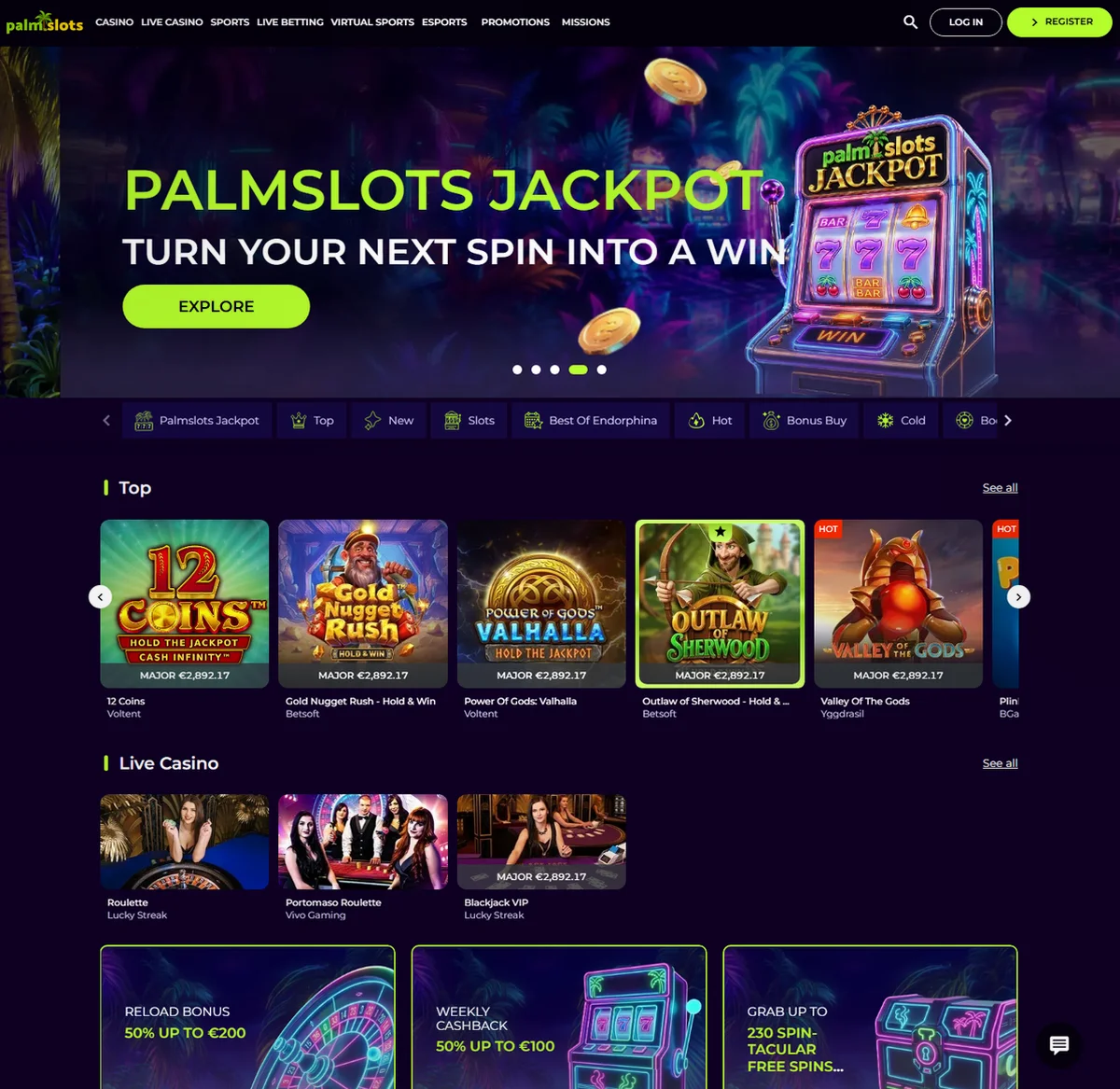 PalmSlots